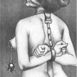 Presented as gift for birthday slave babes are submissive to their masters. tags: blowjob, bdsm art, boobs.